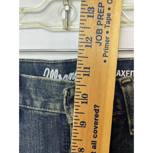 Wrangler Retro Jeans Women's 16R Blue Relaxed Fit Straight Leg 5 Pocket Denim - Picture 7 of 8